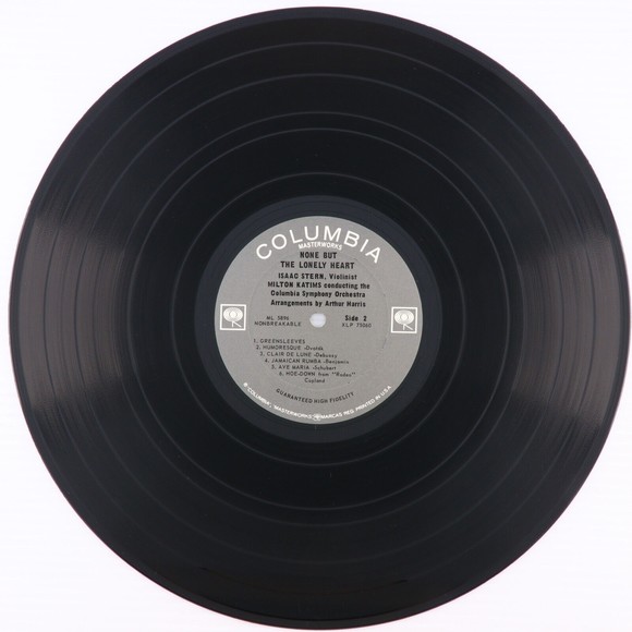 Isaac Stern Plays Great Violin Favorites - None But The Lonely Heart LP Record - Picture 14 of 16